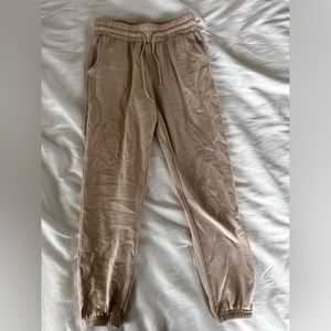 Beige Joggers
